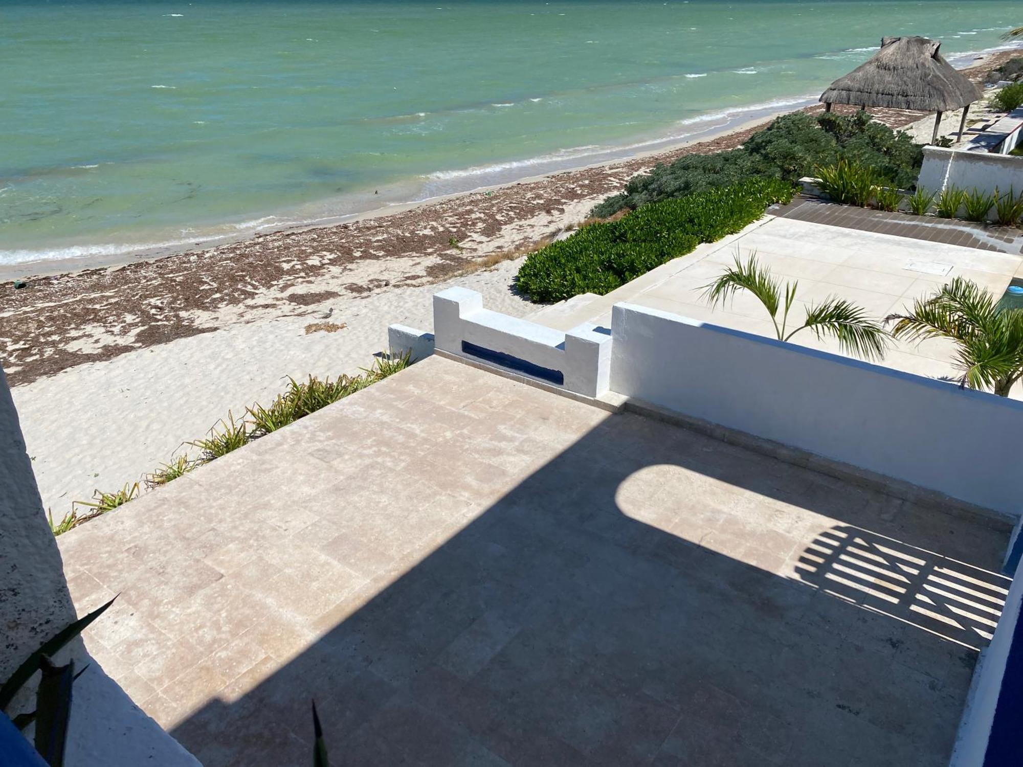 Don Lalo, Family Villa With Sandy Beach At Your Feet. Progreso  Exteriör bild